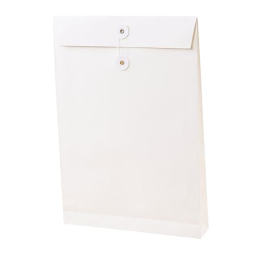 UTHCLO 6 Stück Weiße Dokumententaschen mit Boden Vertikal Großvolumig Leichte Papier Organizer für Büro Schule Geschäftsreisen und Aufbewahrung Wesentlicher Unterlagen UTHCLO 6 Stück Weiße Dokumententaschen mit Boden Vertikal Großvolumig Leichte Papier Organizer für Büro Schule Geschäftsreisen und Aufbewahrung Wesentlicher Unterlagen von UTHCLO