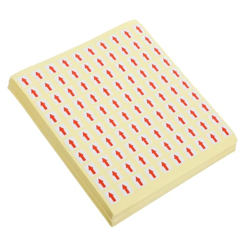UTHCLO 60 Blatt Rote Richtung aufkleber Selbstklebende Markierungslabels Leichte Papieretiketten für Produktinspektion Defektkennzeichnung Einfache Anwendung und Lagerung UTHCLO 60 Blatt Rote Richtung aufkleber Selbstklebende Markierungslabels Leichte Papieretiketten für Produktinspektion Defektkennzeichnung Einfache Anwendung und Lagerung von UTHCLO