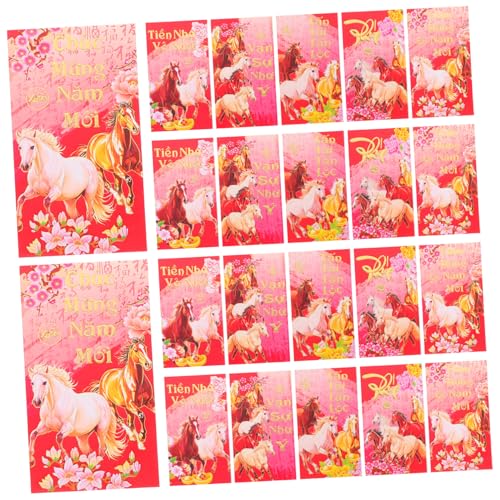 UTHCLO 60 Stück Rote Umschläge Für Das Frühjahrsfest Des Des Pferdes Chinesisches Neujahr Rotes Umschläge Bao Li Xi Papier UTHCLO 60 Stück Rote Umschläge Für Das Frühjahrsfest Des Des Pferdes Chinesisches Neujahr Rotes Umschläge Bao Li Xi Papier von UTHCLO