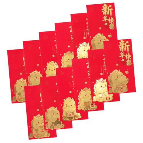 UTHCLO 60 Stück Rote Umschläge Jahr Des Pferdes Kreative Lunar Year Envelopes aus Strapazierfähigem Papier Große Kapazität für Geldgeschenke Vielseitig für Festtage Familienfeiern und UTHCLO 60 Stück Rote Umschläge Jahr Des Pferdes Kreative Lunar Year Envelopes aus Strapazierfähigem Papier Große Kapazität für Geldgeschenke Vielseitig für Festtage Familienfeiern und von UTHCLO