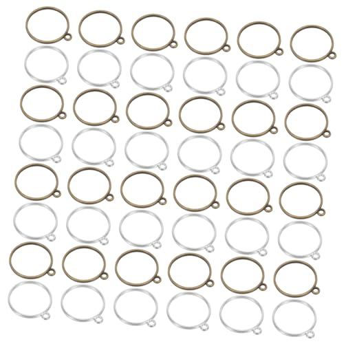 UTHCLO 60 Stück Runde Offene Rahmen Anhänger Hohle Bezels für Resin Schmuckherstellung DIY Halsketten und Ohrringe Bastelzubehör Vielseitige Schmuckrahmen für Kreative Handarbeiten UTHCLO 60 Stück Runde Offene Rahmen Anhänger Hohle Bezels für Resin Schmuckherstellung DIY Halsketten und Ohrringe Bastelzubehör Vielseitige Schmuckrahmen für Kreative Handarbeiten von UTHCLO