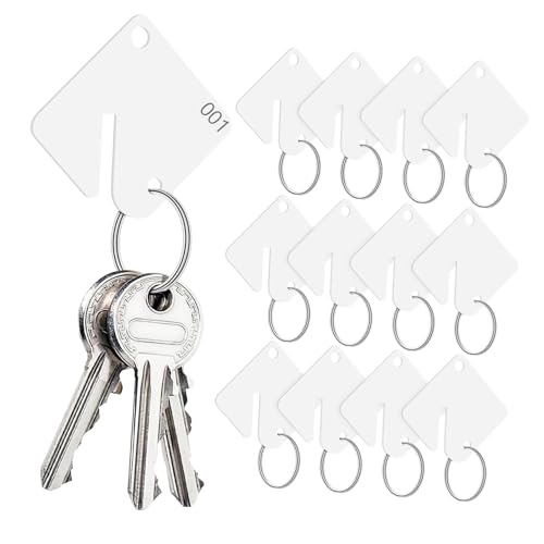 UTHCLO 60 Stück Teiliges Acryl Schlüsselanhänger mit Schlitz Leere Schlüsselkennzeichnungen zum Beschriften Split Ringen Vielseitig für Garagen Autos DIY Schlüsselanhänger für Büro und UTHCLO 60 Stück Teiliges Acryl Schlüsselanhänger mit Schlitz Leere Schlüsselkennzeichnungen zum Beschriften Split Ringen Vielseitig für Garagen Autos DIY Schlüsselanhänger für Büro und von UTHCLO