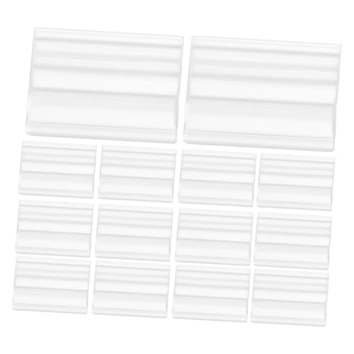 UTHCLO 60 Stück Teiliges Transparente Preisschilderhalter Clips mit Modernem Design Vielseitig Einsetzbar für Regale und Gitterwände Einfach Anzubringen als Slatwall und Grid Wall UTHCLO 60 Stück Teiliges Transparente Preisschilderhalter Clips mit Modernem Design Vielseitig Einsetzbar für Regale und Gitterwände Einfach Anzubringen als Slatwall und Grid Wall von UTHCLO