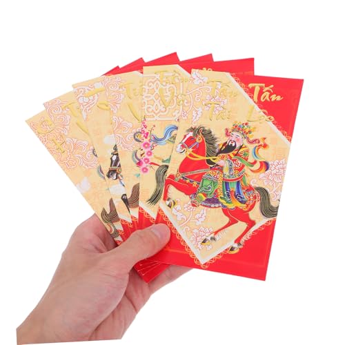 UTHCLO 60 Stück Teiliges Vietnamesische Neujahrs Rotumschläge Pferdejahr Lunar Year Packets Traditionelle Frühlingsfest Party Supplies Für Familie und Freunde UTHCLO 60 Stück Teiliges Vietnamesische Neujahrs Rotumschläge Pferdejahr Lunar Year Packets Traditionelle Frühlingsfest Party Supplies Für Familie und Freunde von UTHCLO