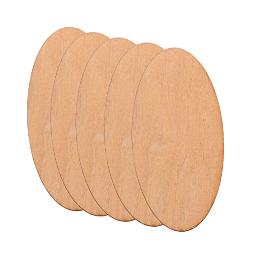 UTHCLO 60Stücke Dekorative Ovale Holzstücke Unbearbeitete Holzplatten zum DIY Handwerk für Basteln und Projekte und Erwachsene UTHCLO 60Stücke Dekorative Ovale Holzstücke Unbearbeitete Holzplatten zum DIY Handwerk für Basteln und Projekte und Erwachsene von UTHCLO