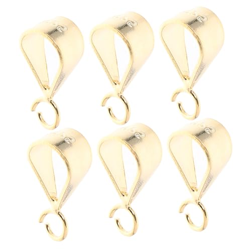 UTHCLO 6Stücke Silber Anhängerverschluss Schmuck Charm Verbindungselemente für DIY und Armbänder Klemm Clips für Schmuckherstellung Langlebig und Vielseitig UTHCLO 6Stücke Silber Anhängerverschluss Schmuck Charm Verbindungselemente für DIY und Armbänder Klemm Clips für Schmuckherstellung Langlebig und Vielseitig von UTHCLO