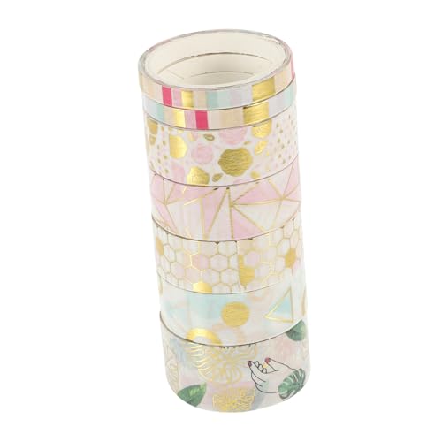 UTHCLO 7 Rollen Geometrisches Washi Tape pro Dekoratives Klebeband Scrapbooking DIY Bastelband für Geschenke Planer Notizbücher ohne Rückstände UTHCLO 7 Rollen Geometrisches Washi Tape pro Dekoratives Klebeband Scrapbooking DIY Bastelband für Geschenke Planer Notizbücher ohne Rückstände von UTHCLO