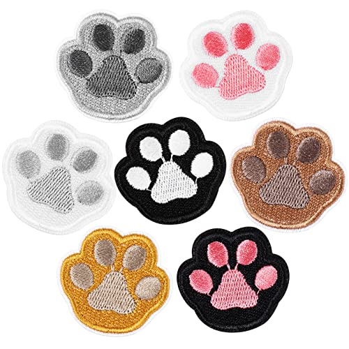 UTHCLO 7Stücke Pfotenmuster Aufnäher Teiliges Selbstklebende Patches für DIY Kleidung Dekorative Bügelbilder für Jacken Taschen Hüte und Mehr Niedliche Hundepfoten Applikationen UTHCLO 7Stücke Pfotenmuster Aufnäher Teiliges Selbstklebende Patches für DIY Kleidung Dekorative Bügelbilder für Jacken Taschen Hüte und Mehr Niedliche Hundepfoten Applikationen von UTHCLO