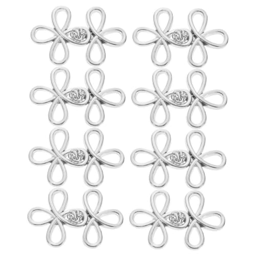 UTHCLO 8 Paar Metallschnallen Im Antiken Stil Für Kleidung, Retro-knebelverschlüsse Für Mäntel Und Umhänge, Nähknöpfe Aus Zinklegierung Für Heimwerker Und Professionelle Schneiderei UTHCLO 8 Paar Metallschnallen Im Antiken Stil Für Kleidung, Retro-knebelverschlüsse Für Mäntel Und Umhänge, Nähknöpfe Aus Zinklegierung Für Heimwerker Und Professionelle Schneiderei von UTHCLO