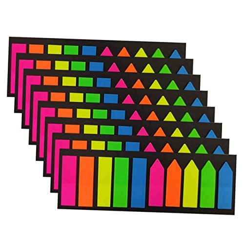 UTHCLO 8 Sätze Bunte Haftnotizen Sticky Page Tabs aus Robustem Pet Fluoreszierende Page Marker mit und Quadratdesign Selbstklebend Langlebig für Büro Studium und Notizen UTHCLO 8 Sätze Bunte Haftnotizen Sticky Page Tabs aus Robustem Pet Fluoreszierende Page Marker mit und Quadratdesign Selbstklebend Langlebig für Büro Studium und Notizen von UTHCLO
