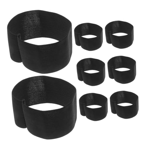 UTHCLO 8 Stück Schwarze Elastische Armbänder für Beerdigungen und Verstellbar für Fußball Basketball und Outdoor Aktivitäten UTHCLO 8 Stück Schwarze Elastische Armbänder für Beerdigungen und Verstellbar für Fußball Basketball und Outdoor Aktivitäten von UTHCLO