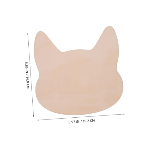 UTHCLO 8 Stück Teiliges Holz Tierkopf Bastelzuschnitte Unbemalte Holzscheiben für Diy Projekte und Wanddekoration UTHCLO 8 Stück Teiliges Holz Tierkopf Bastelzuschnitte Unbemalte Holzscheiben für Diy Projekte und Wanddekoration von UTHCLO