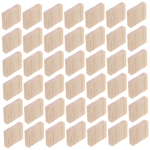 UTHCLO 800 Stück Natürliche Unbehandelte Holzbuchstaben-tafeln Blanko Holzscheiben DIY Bastelmaterial für Malen Gravieren Handwerk und Kreative Projekte von UTHCLO