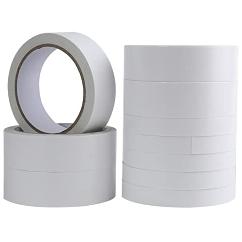 UTHCLO 9 Rollen Stark Klebendes Doppelseitiges Transparentes Klebeband Breit Vielseitig für DIY Büro Geschenkverpackung Leicht Zuschneidbar Einfach Entfernbar UTHCLO 9 Rollen Stark Klebendes Doppelseitiges Transparentes Klebeband Breit Vielseitig für DIY Büro Geschenkverpackung Leicht Zuschneidbar Einfach Entfernbar von UTHCLO