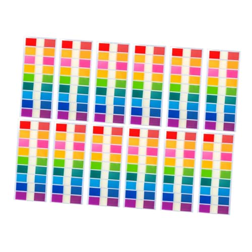 UTHCLO 900 Stück Teilig Fluoreszierende Index Tabs Haftnotizen Selbstklebend PVC Wiederverwendbar für Bücher Ordner Notizen und Archivierung Beschriftbare Page Marker für Büro und Schule UTHCLO 900 Stück Teilig Fluoreszierende Index Tabs Haftnotizen Selbstklebend PVC Wiederverwendbar für Bücher Ordner Notizen und Archivierung Beschriftbare Page Marker für Büro und Schule von UTHCLO