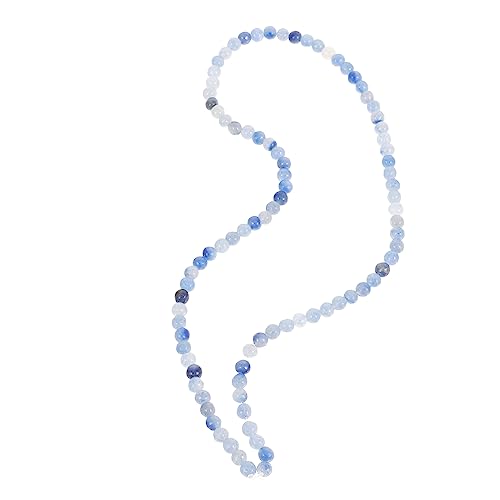 UTHCLO 92 Stück Facettierte Natürliche Steinperlen für DIY Schmuckherstellung Runde Lose Edelsteinperlen Praktische Bastelperlen für Armbänder und von UTHCLO