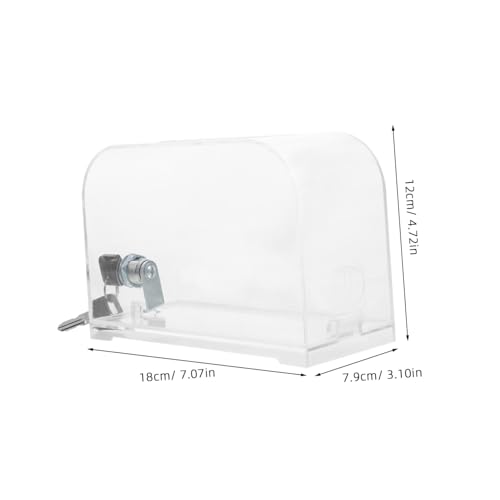UTHCLO Acryl Visitenkartenbox mit Schloss Transparente Kartenbox für Hochzeit Praktische Aufbewahrung Sicherer Kartenspender für Büro und Party Robustes Design mit Starker Versiegelung UTHCLO Acryl Visitenkartenbox mit Schloss Transparente Kartenbox für Hochzeit Praktische Aufbewahrung Sicherer Kartenspender für Büro und Party Robustes Design mit Starker Versiegelung von UTHCLO