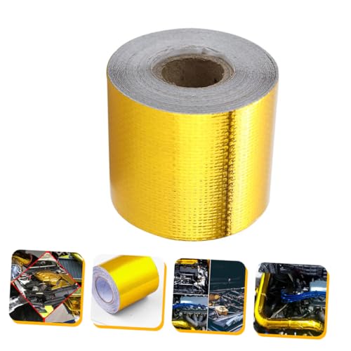 UTHCLO Aluminium Dichtband Wärmeisolierung Hitzebeständig Stark Haftend Flexibel für Rohre Abdichtung Reparatur Klebeband Dampfsperre Langlebig und Rückstandsfrei Entfernbar UTHCLO Aluminium Dichtband Wärmeisolierung Hitzebeständig Stark Haftend Flexibel für Rohre Abdichtung Reparatur Klebeband Dampfsperre Langlebig und Rückstandsfrei Entfernbar von UTHCLO