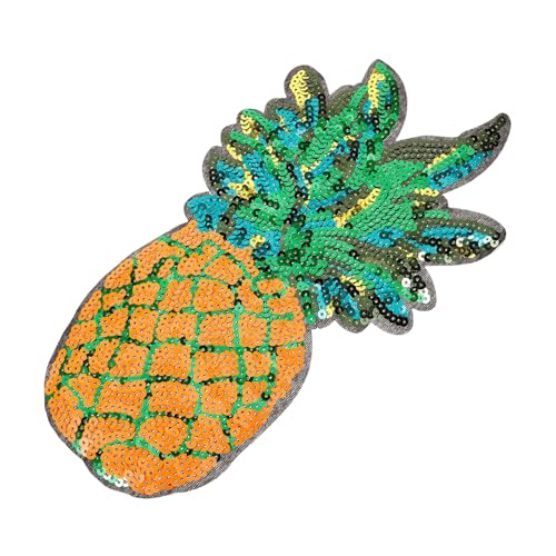 UTHCLO Ananas Pailletten Aufnäher Bestickt zum Aufnähen und Aufbügeln Modischer Patch für Kleidung Rucksack Hut und DIY Nähprojekte Vielseitiger Flicken für Jacken Shirts und Hosen Große UTHCLO Ananas Pailletten Aufnäher Bestickt zum Aufnähen und Aufbügeln Modischer Patch für Kleidung Rucksack Hut und DIY Nähprojekte Vielseitiger Flicken für Jacken Shirts und Hosen Große von UTHCLO
