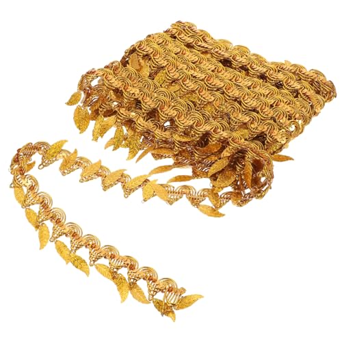 UTHCLO Blatt-pailletten-spitze Glitzervorhang Bestickt Strasskette Zur Schmuckherstellung Kleid Trimmen Tischläufer Schleife Partydekorationen Spitzenband Tür Blau Golden Polyestergarn UTHCLO Blatt-pailletten-spitze Glitzervorhang Bestickt Strasskette Zur Schmuckherstellung Kleid Trimmen Tischläufer Schleife Partydekorationen Spitzenband Tür Blau Golden Polyestergarn von UTHCLO