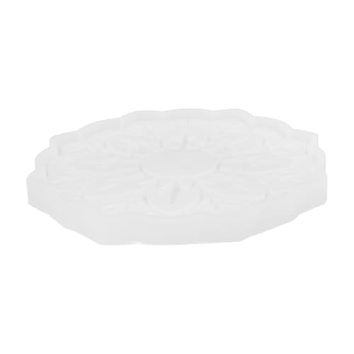 UTHCLO Blumenförmige Silikonform für Kerzenhalter Diy Gießform für Kerzenständer Langlebig Kreative Gestaltung für Heimdekoration und Bastelprojekte von UTHCLO