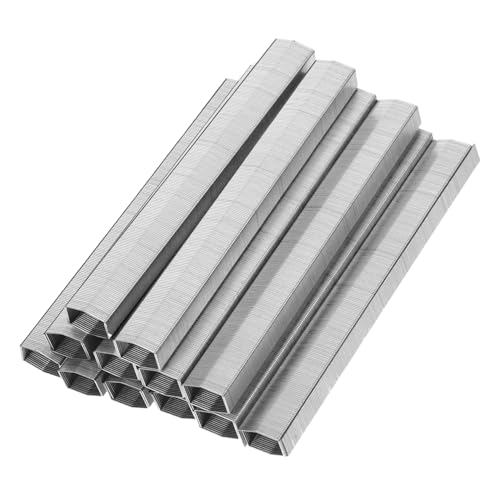 UTHCLO Boxen mit Kleinen Metallklammern Nachfüllpackungen für Kompakte Hefter Praktische Heftklammern für Büro und Schule für Organisation von Dokumenten und Berichten von UTHCLO
