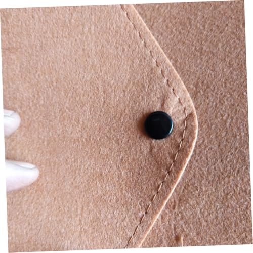 UTHCLO Braune Filz Dokumententasche mit Druckknopf Praktischer Büro und Schul Organizer Sicherer Aktenordner für Wichtige Unterlagen Klassisch und Robust Vielseitig Einsetzbar für UTHCLO Braune Filz Dokumententasche mit Druckknopf Praktischer Büro und Schul Organizer Sicherer Aktenordner für Wichtige Unterlagen Klassisch und Robust Vielseitig Einsetzbar für von UTHCLO