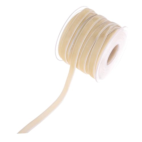 UTHCLO Breites Samtband Beige Yards Strapazierfähiges Geschenkband für Geschenkverpackung DIY Basteln Partydeko Kleidung Accessoires UTHCLO Breites Samtband Beige Yards Strapazierfähiges Geschenkband für Geschenkverpackung DIY Basteln Partydeko Kleidung Accessoires von UTHCLO