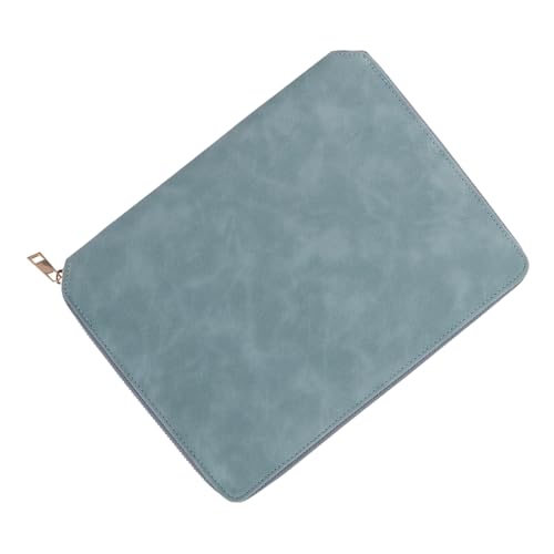 UTHCLO Business Notizbuch mit Lederhülle Lose Tragbares Planer notizbuch Klassisch Schlicht Glattes Papier für Büro und Alltag Leicht und Handlich in Hellblau UTHCLO Business Notizbuch mit Lederhülle Lose Tragbares Planer notizbuch Klassisch Schlicht Glattes Papier für Büro und Alltag Leicht und Handlich in Hellblau von UTHCLO