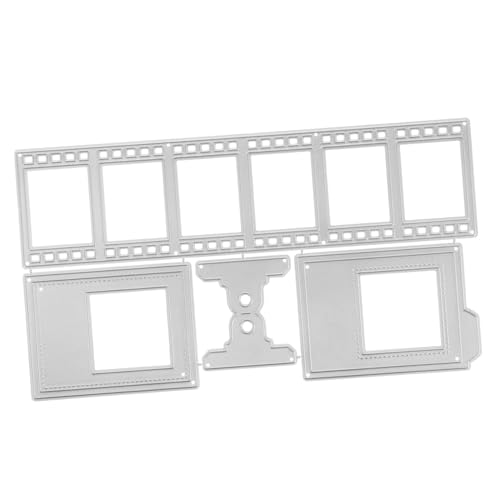 UTHCLO Carbon stanzschablone aus Robustem Carbonstahl Mehrzweck stanzform für Kartenherstellung und Prägung Wiederverwendbar und Leicht zu Reinigen für Scrapbooking Hochzeitseinladungen von UTHCLO