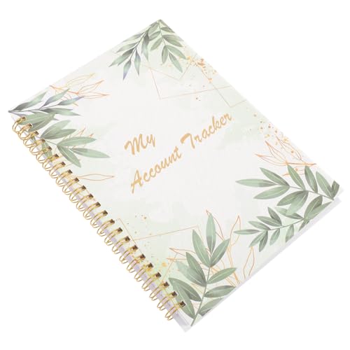 UTHCLO Checkbook Register Notizbuch Finanzübersicht Tracker Buch für Persönliche und Geschäftliche Einträge Übersichtliches Checkverwaltung Registerbuch mit Benutzerfreundlichem Layout von UTHCLO