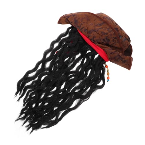 UTHCLO Cosplay Piratenhut mit Roten Haarband Halloween Party Kopfbedeckung für Karneval Rollenspiel und Kostümzubehör Leicht Strapazierfähig Vielseitig Einsetzbar UTHCLO Cosplay Piratenhut mit Roten Haarband Halloween Party Kopfbedeckung für Karneval Rollenspiel und Kostümzubehör Leicht Strapazierfähig Vielseitig Einsetzbar von UTHCLO