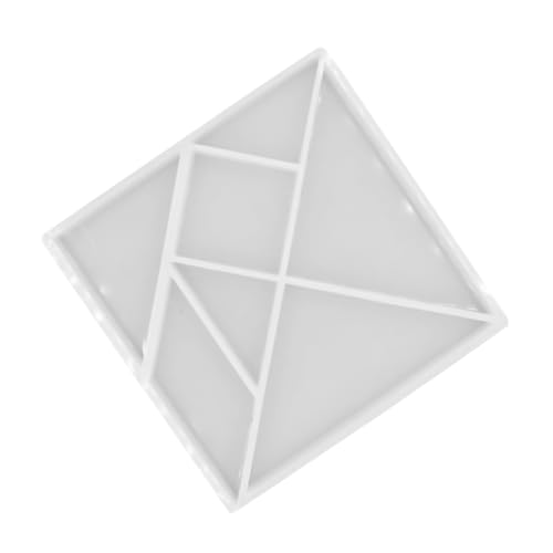 UTHCLO Crystal Silikonform Tangram Puzzlematte für Epoxidharz Gießen Flexible Hochtransparente DIY Gießform für Kreatives Kunsthandwerk Einfache Reinigung Vielseitig für Bunte UTHCLO Crystal Silikonform Tangram Puzzlematte für Epoxidharz Gießen Flexible Hochtransparente DIY Gießform für Kreatives Kunsthandwerk Einfache Reinigung Vielseitig für Bunte von UTHCLO