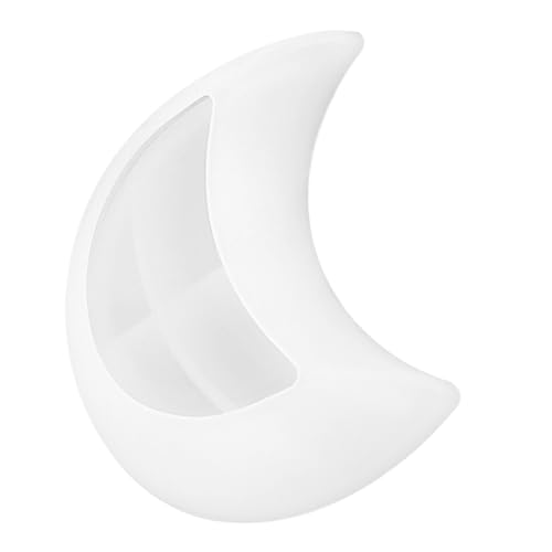 UTHCLO DIY Mondschale Silikonform Gießform für Epoxidharz Flexible Tablettform für Bastelprojekte Langlebig und Praktisch Perfektes für Handwerksliebhaber von UTHCLO