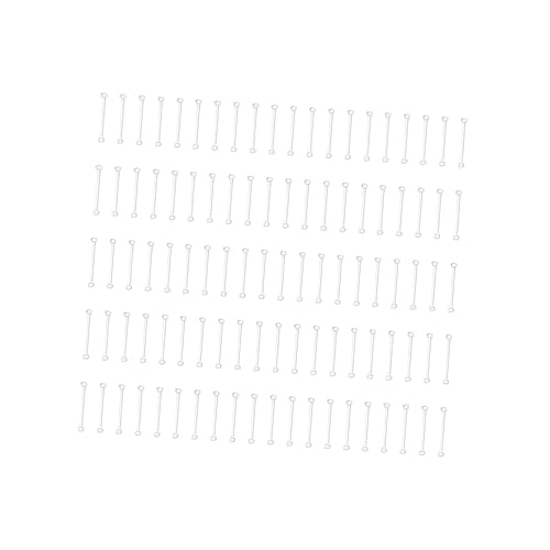 UTHCLO DIY Ohrring Zubehör Metall Ohrstecker Basteln Schmuckzubehör für Frauen Langlebig Sicher Einfach zu Tragen zum Selbermachen und Reparieren von Ohrschmuck von UTHCLO