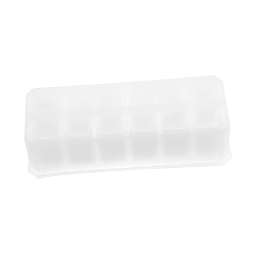 UTHCLO DIY Silikonform Fächer Lippenstift Aufbewahrungsbox Gießform Flexibel Geruchsneutral Für Schmuck Desktop Organizer Einfach Zu Reinigen Und Entformen von UTHCLO