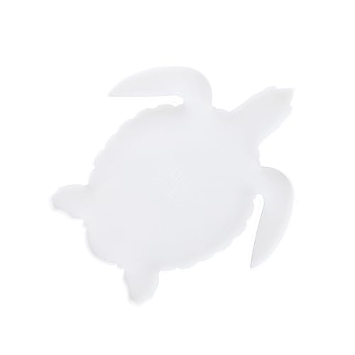 UTHCLO DIY Silikonform für Schildkröten Design Epoxidharz Untersetzerform für Bastelprojekte Hochwertigem Silikonmaterial von UTHCLO