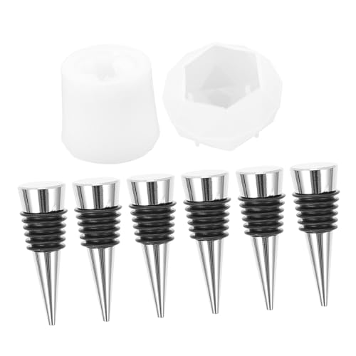 UTHCLO DIY Silikonform für Weinflaschenverschluss Teiliges Kristallklarer Resin Gießform mit Facetten Diamant und Kristallkluster Langlebig Flexibel für Handgemachte Stopper Dekoration UTHCLO DIY Silikonform für Weinflaschenverschluss Teiliges Kristallklarer Resin Gießform mit Facetten Diamant und Kristallkluster Langlebig Flexibel für Handgemachte Stopper Dekoration von UTHCLO