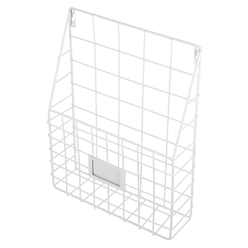 UTHCLO Dekorativer Metall Wand Zeitungshalter Hängend Wandmontierter Organizer Draht Bücherregal Weiß Leicht Wandkorb Für Büro Küche Badezimmer UTHCLO Dekorativer Metall Wand Zeitungshalter Hängend Wandmontierter Organizer Draht Bücherregal Weiß Leicht Wandkorb Für Büro Küche Badezimmer von UTHCLO