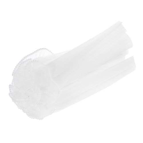 UTHCLO Dekorativer Weiße Gauze Roll mit Perlenkante Langlebiges Tragbares Blumenschleifen und Geschenkverpackungsnetz Vielseitig Zuschneidbar für DIY Basteln Geschenkboxen Blumensträuße UTHCLO Dekorativer Weiße Gauze Roll mit Perlenkante Langlebiges Tragbares Blumenschleifen und Geschenkverpackungsnetz Vielseitig Zuschneidbar für DIY Basteln Geschenkboxen Blumensträuße von UTHCLO