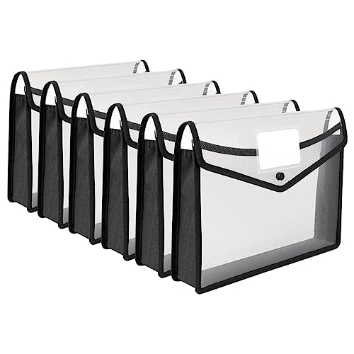 UTHCLO Dokumentenmappe mit Erweiterbarem Design Transparente Dateiordner für Wichtige Unterlagen Wasser und Kratzfest Große Kapazität für Schule und Büro von UTHCLO