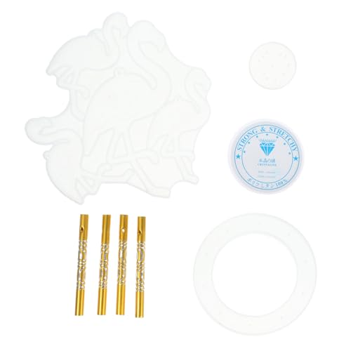 UTHCLO Epoxidharz Windspiel Gießform Silikon Flamingo DIY Windspielform für Wohnkultur Basteln mit Trockenblumen Perlen Glitter Einfache Entformung Teilig Zufällige Farbe Zufällige Farbe UTHCLO Epoxidharz Windspiel Gießform Silikon Flamingo DIY Windspielform für Wohnkultur Basteln mit Trockenblumen Perlen Glitter Einfache Entformung Teilig Zufällige Farbe Zufällige Farbe von UTHCLO