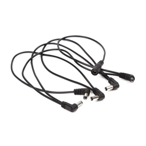UTHCLO Fach Rechtwinkliges Daisy Chain Pedalkabel für Gitarre und Bass Effektpedale Langlebiges Verbindungskabel mit Federbelasteten Steckern Geeignet für Pedale an Einer Stromversorgung UTHCLO Fach Rechtwinkliges Daisy Chain Pedalkabel für Gitarre und Bass Effektpedale Langlebiges Verbindungskabel mit Federbelasteten Steckern Geeignet für Pedale an Einer Stromversorgung von UTHCLO