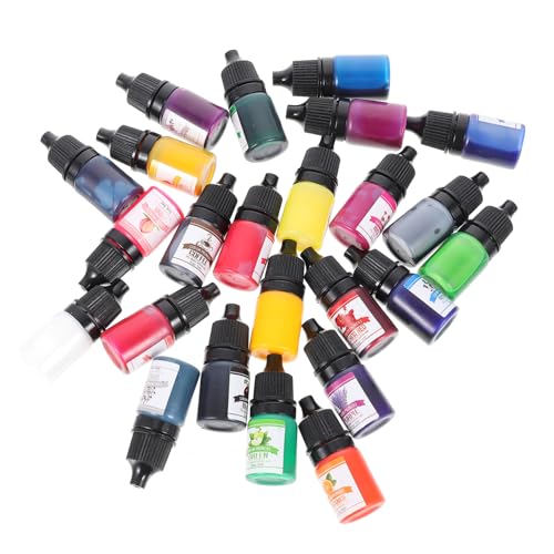 UTHCLO Farben Epoxidharz Pigment Färbstoffe für DIY Schmuck Nagelkunst Handwerksdekoration pro Flasche Vielseitig Einsetzbar für Projekte von UTHCLO