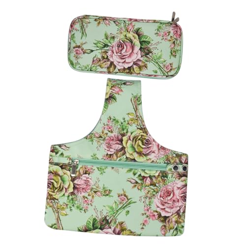 UTHCLO Große Häkel Stricknadeltasche Langlebiger Organizer mit Reißverschluss Handlicher DIY Aufbewahrungsbeutel für Häkelnadeln und Garnzubehör für Hobby und Handarbeit von UTHCLO