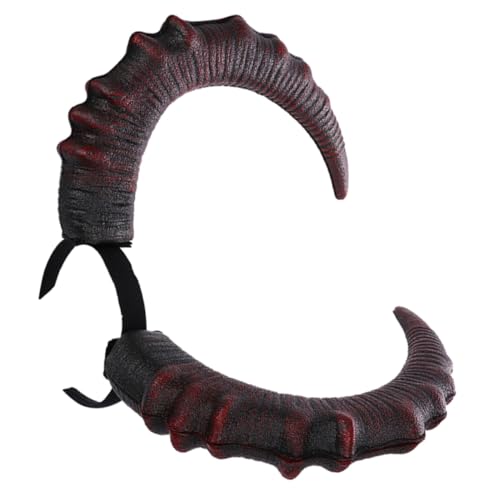 UTHCLO Großes Hörner Stirnband Teufelshörner Halloween Kopfschmuck Cosplay Kostüm Party Karneval Festival Haarreif für Damen Herren UTHCLO Großes Hörner Stirnband Teufelshörner Halloween Kopfschmuck Cosplay Kostüm Party Karneval Festival Haarreif für Damen Herren von UTHCLO