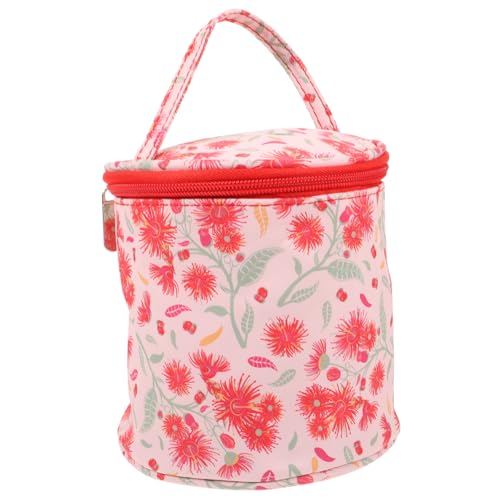 UTHCLO Häkel Organizer Tasche Tragbare Garnaufbewahrung Kleine Stricktasche für Nähnadeln für Häkeln und Stricken mit Dandelion Muster von UTHCLO