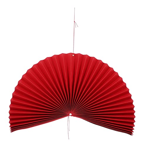UTHCLO Hängender Papierfächer im Chinesischen Stil Rotes Design für Hochzeiten Partys Dekorationselement für Festliche Anlässe UTHCLO Hängender Papierfächer im Chinesischen Stil Rotes Design für Hochzeiten Partys Dekorationselement für Festliche Anlässe von UTHCLO