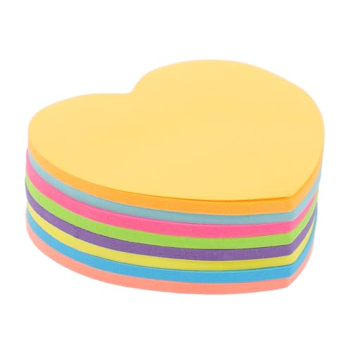 UTHCLO Haftnotizen Herzform Bunte Selbstklebende Notizzettel Einfache Designs Memo Sticker für Büro Schule Zuhause Stark Haftend Beidseitig Beschreibbar Praktisch für Planungen und UTHCLO Haftnotizen Herzform Bunte Selbstklebende Notizzettel Einfache Designs Memo Sticker für Büro Schule Zuhause Stark Haftend Beidseitig Beschreibbar Praktisch für Planungen und von UTHCLO