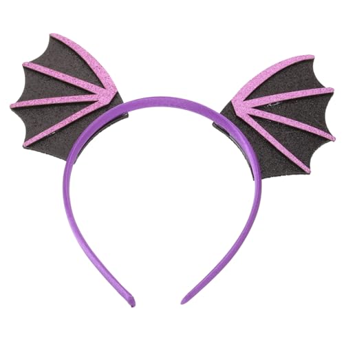 UTHCLO Halloween Fledermaus Haarreif für Damen Leichtes Stirnband mit Violetten Flügeln Bequem und Robust für Kostüm Party und Fotoshootings Vielseitiges Halloween Accessoire UTHCLO Halloween Fledermaus Haarreif für Damen Leichtes Stirnband mit Violetten Flügeln Bequem und Robust für Kostüm Party und Fotoshootings Vielseitiges Halloween Accessoire von UTHCLO